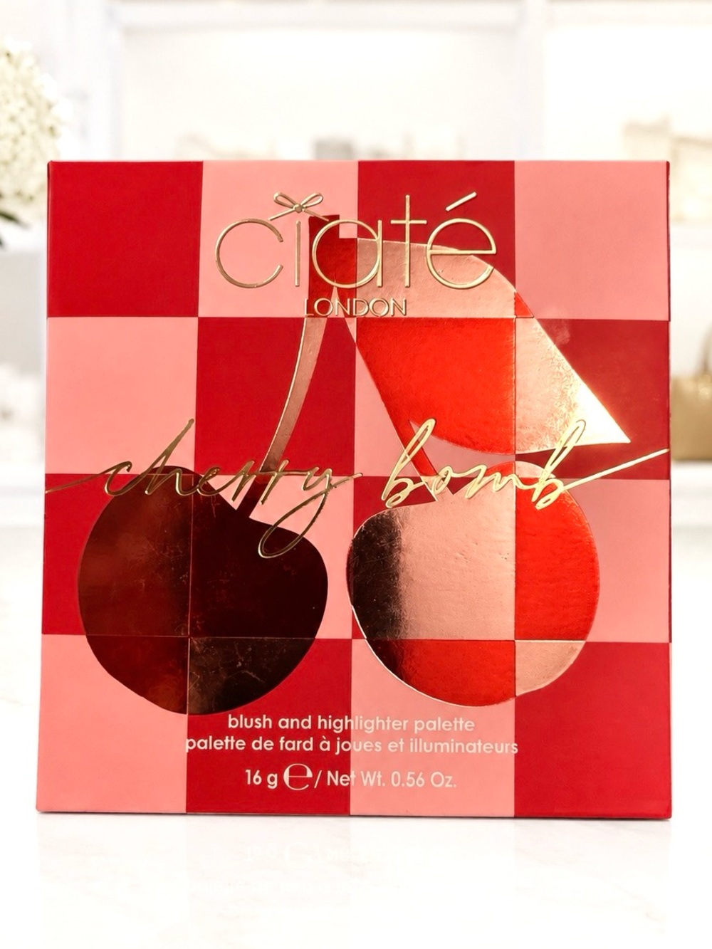 Ciate London Cherry Bomb Palette-New